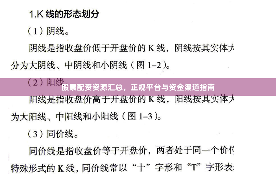 股票配资资源汇总，正规平台与资金渠道指南